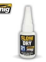 AMMO MIG AMMO MIG 8013 SLOW DRY CYANOACRYLATE JAR 21 GR