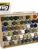 AMMO MIG AMMO MIG 8014 TAMIYA/GUNZESTORAGE SYSTEM 54 BOTTLES 34 MM