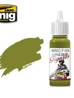 AMMO MIG AMMO MIG -F504 FIGURES PAINTS YELLOW GREEN FS-34259 JAR 17ML