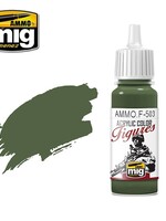AMMO MIG AMMO MIG -F503 FIGURES PAINTS DARK OLIVE GREEN FS-34130 JAR 17ML