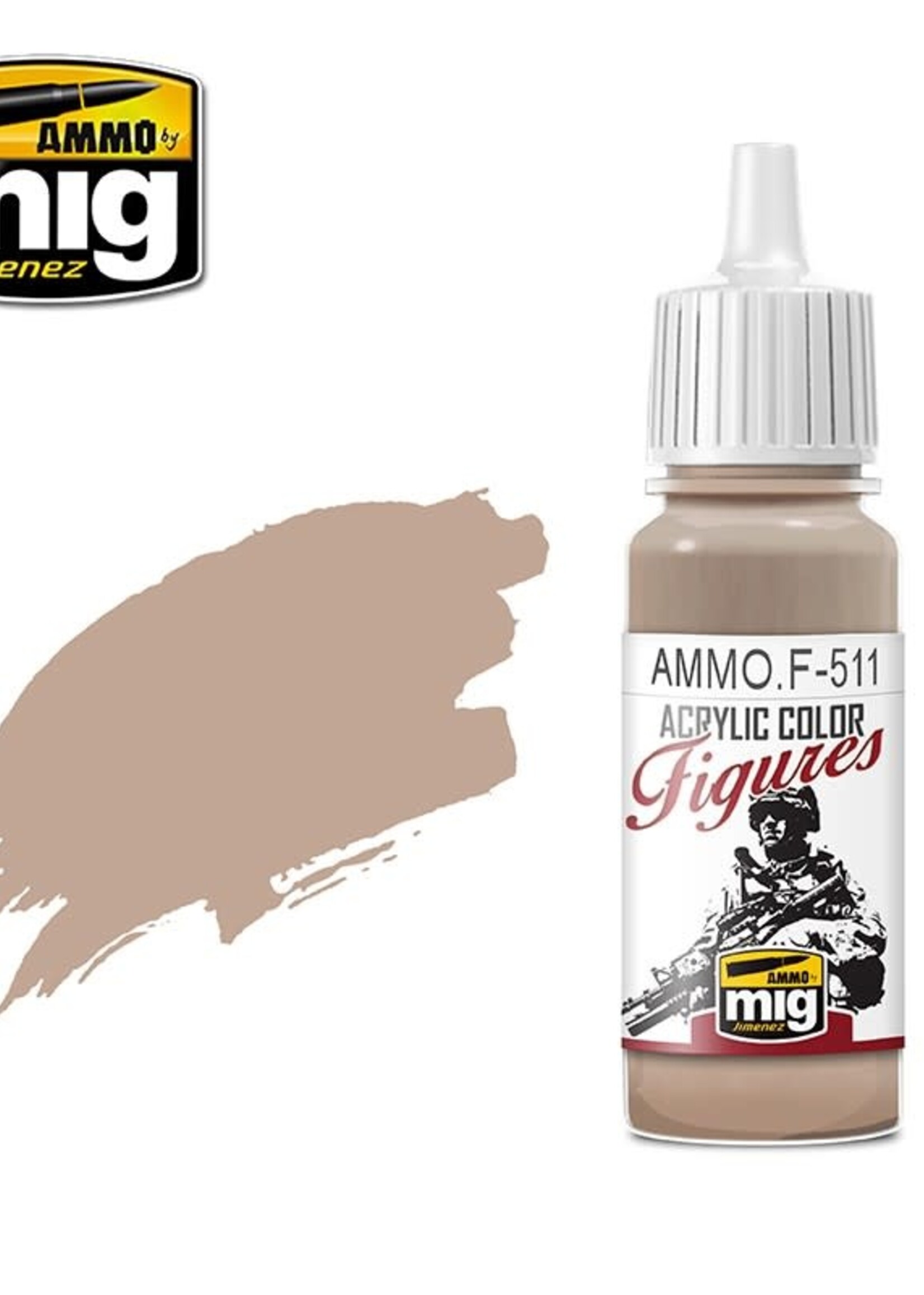 AMMO MIG AMMO MIG -F511 FIGURES PAINTS LIGHT SAND FS-33727 JAR 17ML