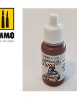 AMMO MIG AMMO MIG -F532 FIGURES PAINTS RED BROWN JAR 17ML
