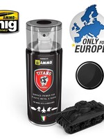 AMMO MIG AMMO MIG -TTH100 TITANS HOBBY: BLACK MATT PRIMER 400 ML SPRAY