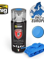 AMMO MIG AMMO MIG -TTH103 TITANS HOBBY: SPACE BLUE MATT PRIMER 400 ML SPRAY