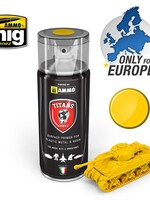 AMMO MIG AMMO MIG -TTH104 TITANS HOBBY: IMPERIAL YELLOW MATT PRIMER 400 ML SPRAY