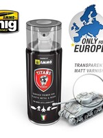 AMMO MIG AMMO MIG -TTH110 TITANS HOBBY: TRANSPARENT MATT VARNISH / BASE 400 ML SPRAY