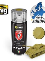 AMMO MIG AMMO MIG -TTH111 TITANS HOBBY: DESERT YELLOW MATT PRIMER 400 ML SPRAY
