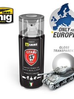 AMMO MIG AMMO MIG -TTH114 TITANS HOBBY: GLOSS TRANSPARENT VARNISH 400 ML SPRAY
