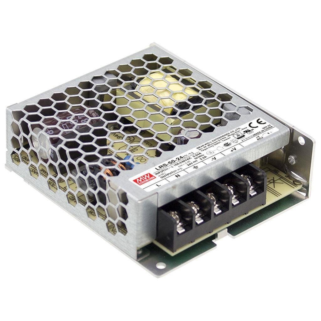 Meanwell LRS voeding 50W / 12V / 4,2A