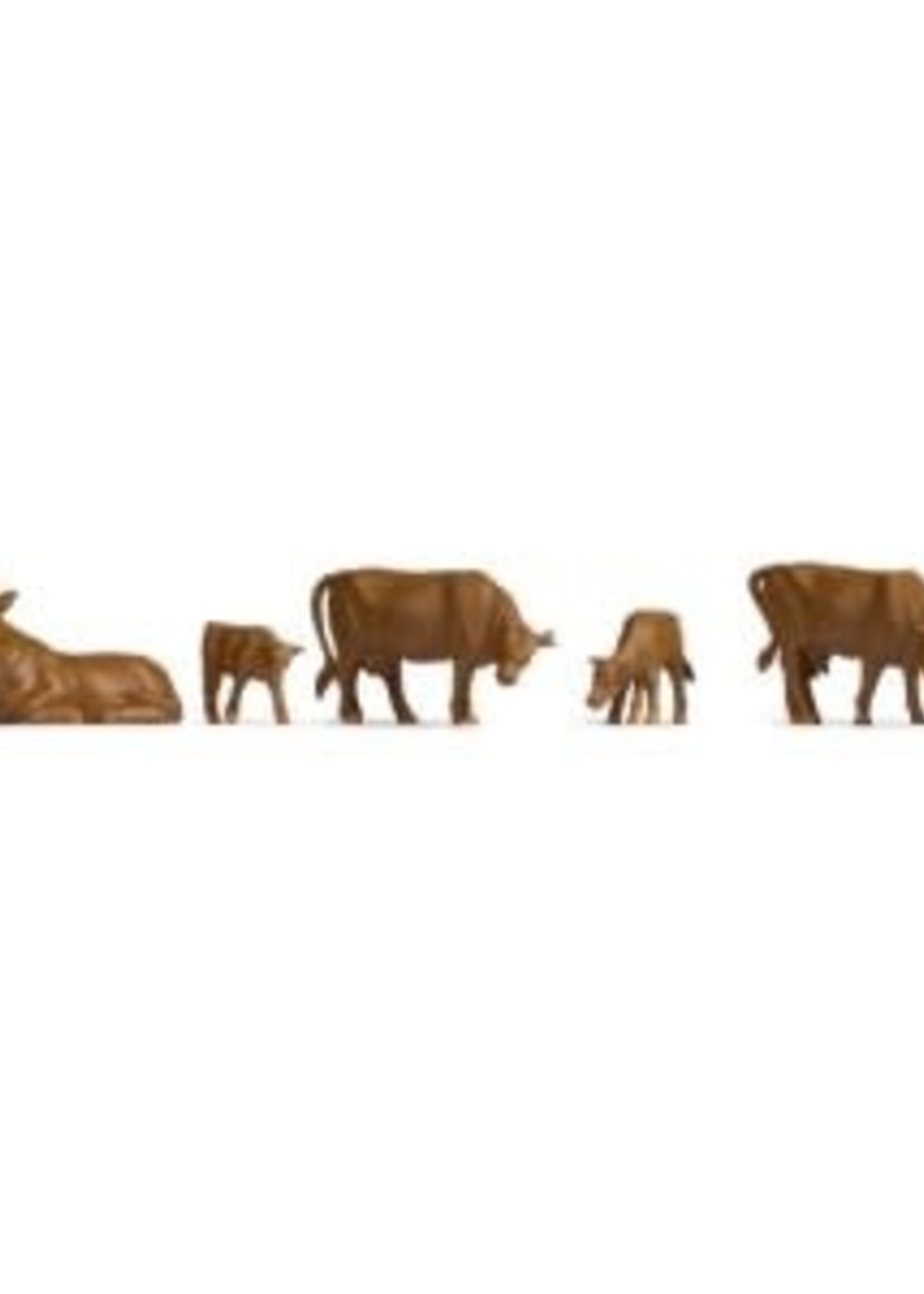 NOCH NOCH 47216 Cows, brown  (TT)
