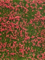NOCH NOCH 07257 Bodendecker-Foliage Wiese rot 12 x 18 cm (G, 1, 0, H0, H0m, H0e, TT, N, Z)