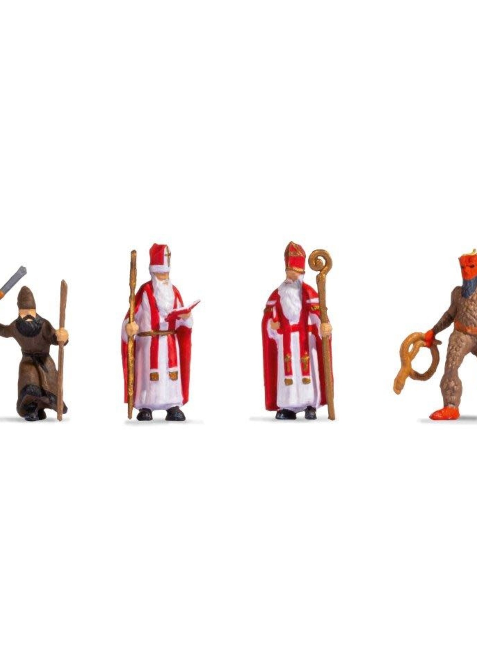 NOCH NOCH 15929 Nikolaus mit Knecht Ruprecht  (H0)
