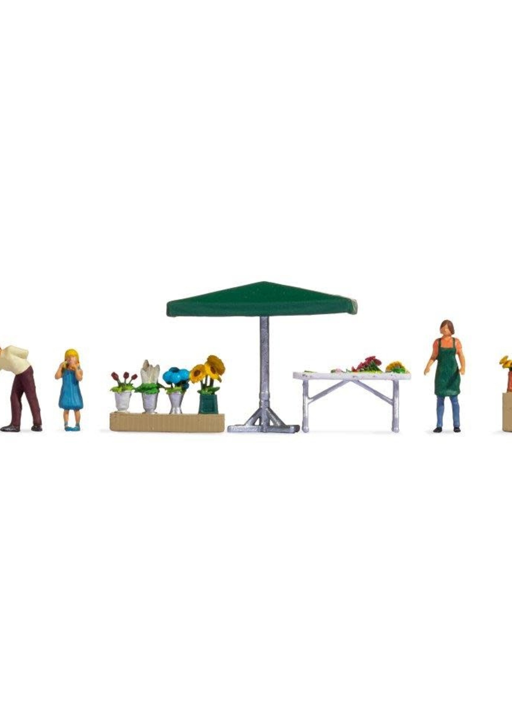 NOCH NOCH 16227 Figuren-Themenwelt "Blumenstand"  (H0)