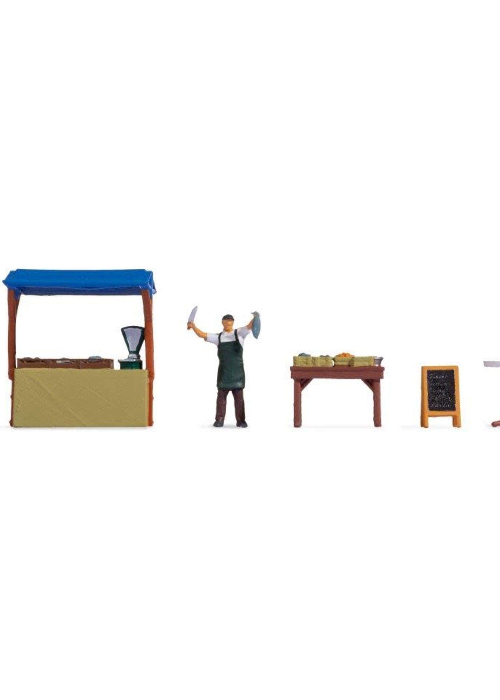 NOCH NOCH 16228 Figuren-Themenwelt "Fischstand"  (H0)