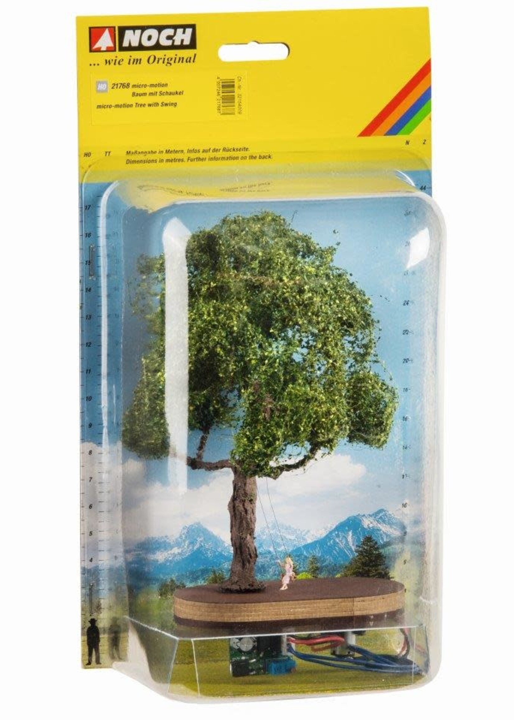 NOCH NOCH 21768 micro-motion Baum mit Schaukel  (H0)