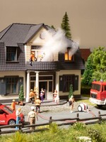 NOCH NOCH 66507 Brennendes Freudenhaus mit micro-sound und Lichteffekten (H0)