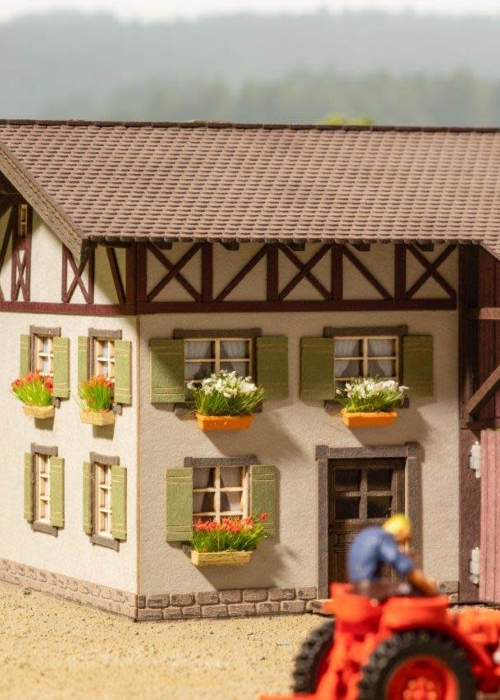NOCH NOCH 14009 Blumenkästen blühend rot, weiß und gelb  (H0)