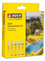 NOCH NOCH 60878 Gewässerfarben-Set  (G, 1, 0, H0, TT, N, Z)