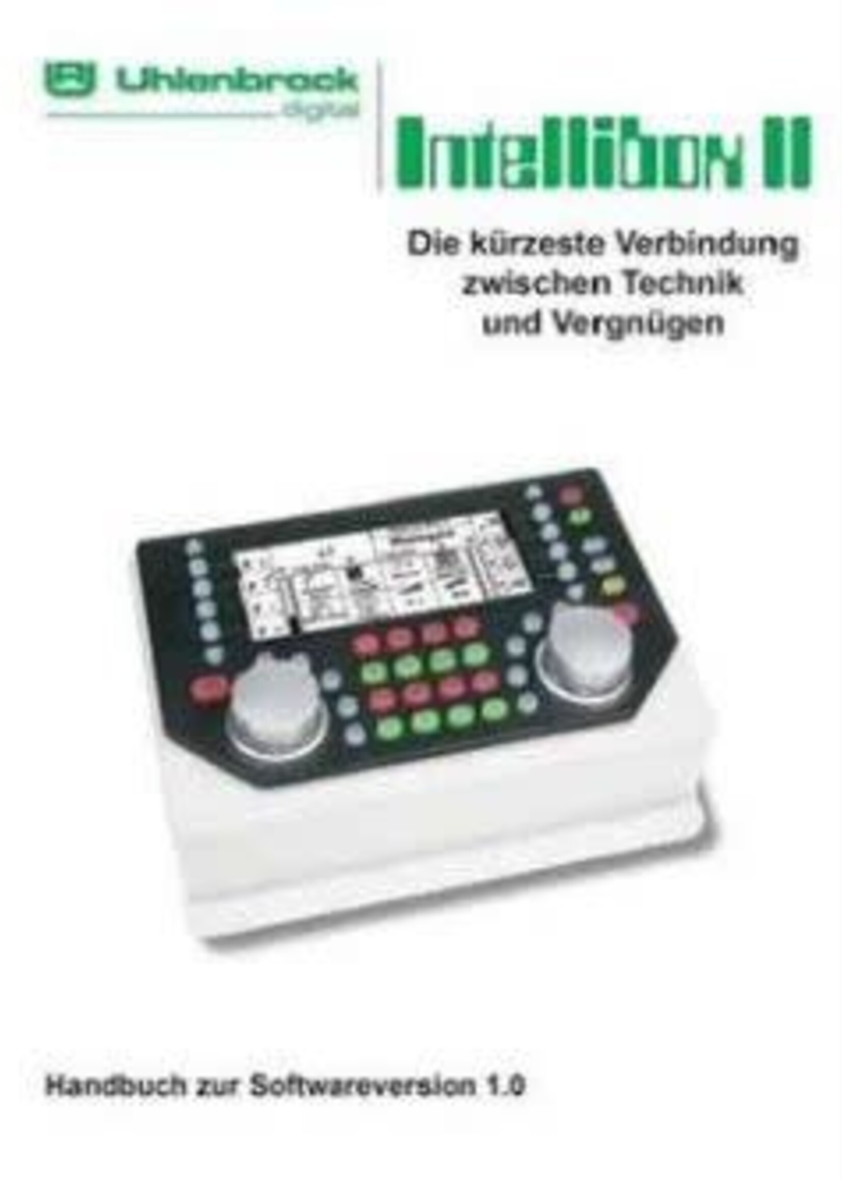 UHLENBROCK UHLENBROCK 60510 INTELLIBOX II HANDBOEK