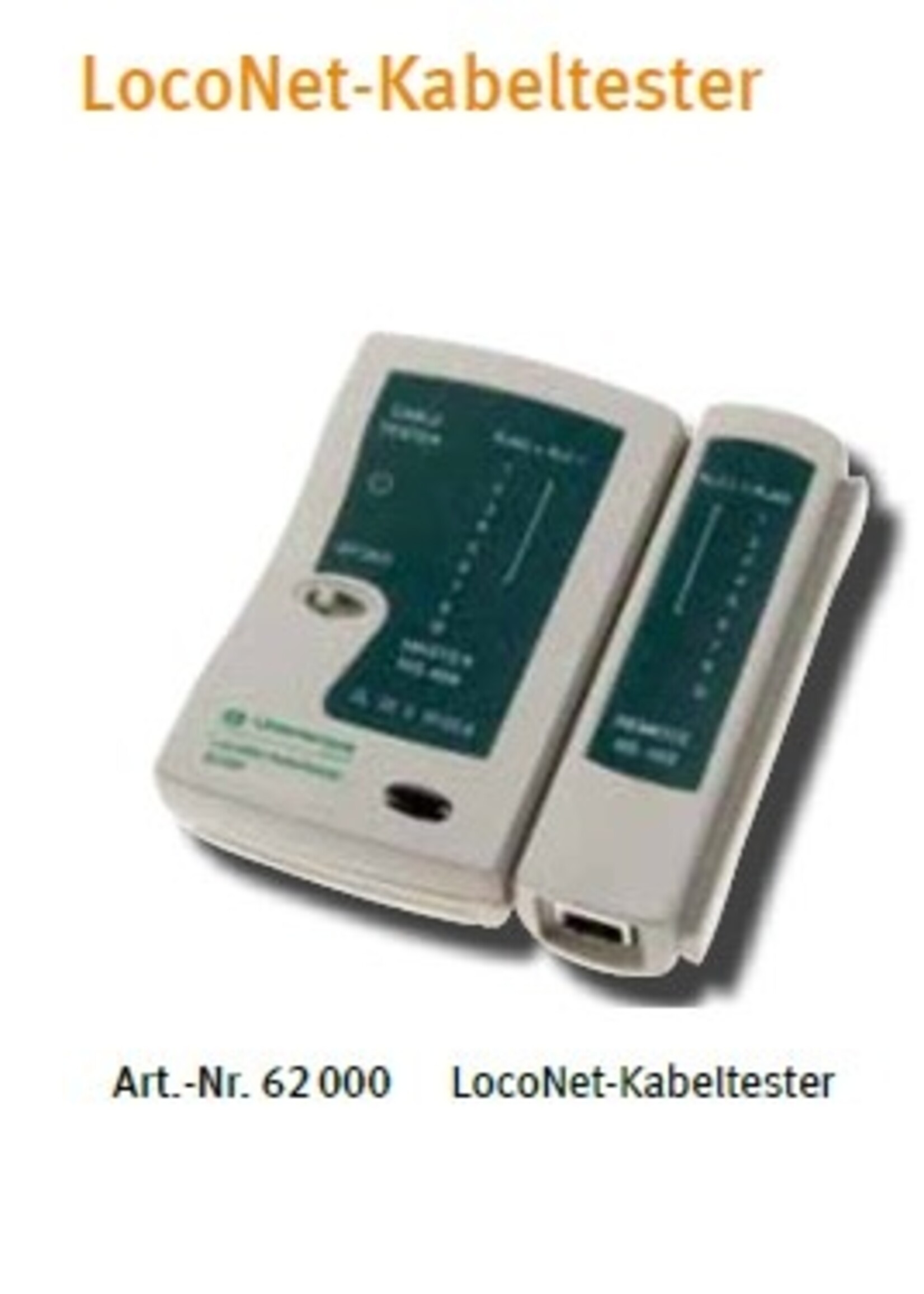 UHLENBROCK UHLENBROCK 62000 LOCONET KABEL TESTER