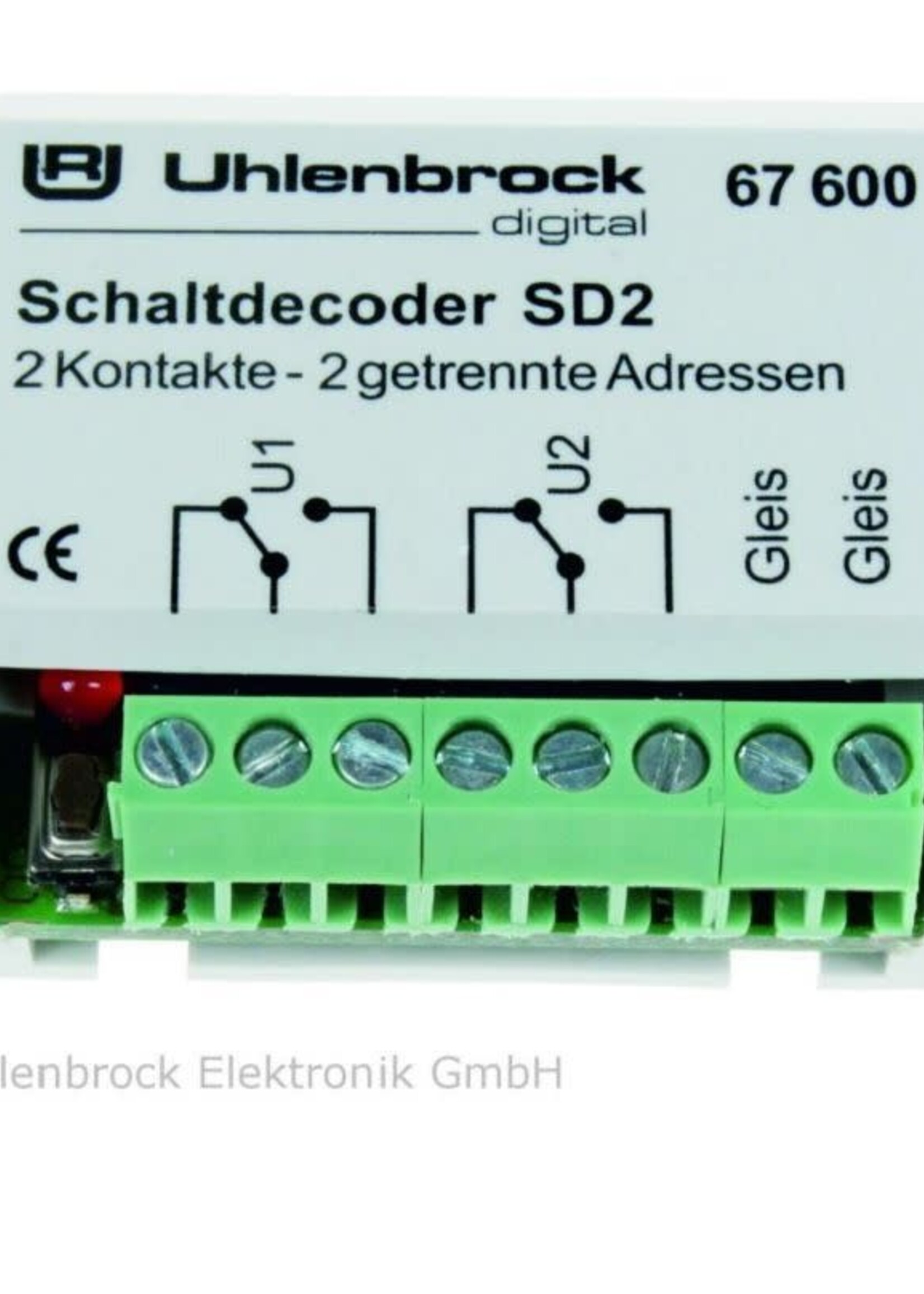 UHLENBROCK Uhlenbrock 67600 Switch decoder SD2