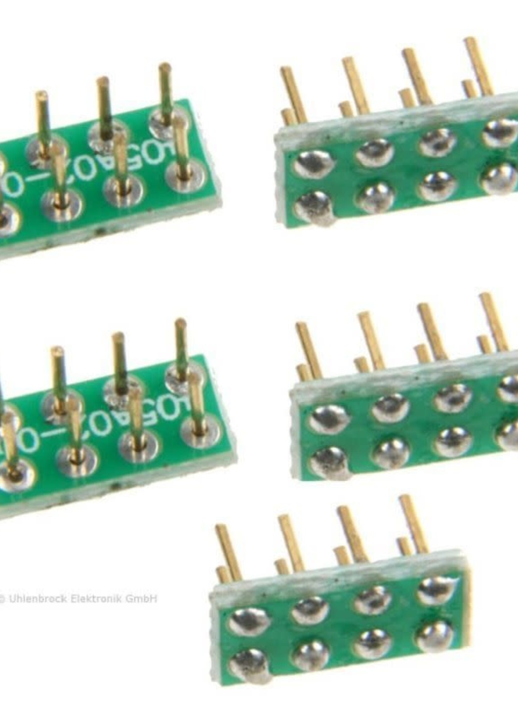 UHLENBROCK Uhlenbrock 71651 8-pin connection plug NEM652 (5 pieces)