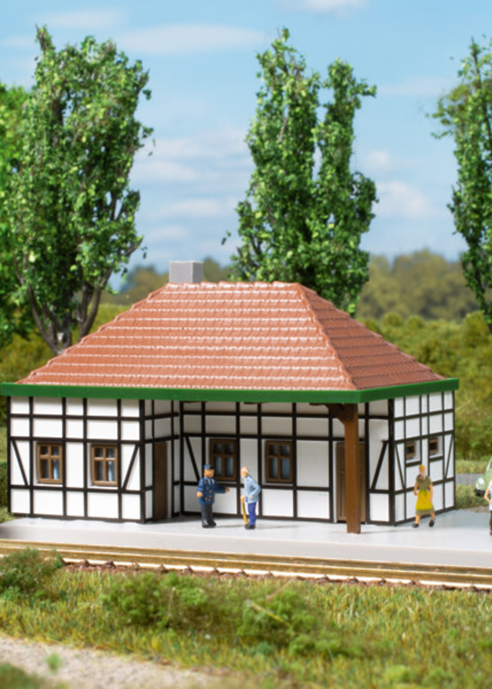 Auhagen AU14456 Haltepunkt Laubenstein 174x72x58 mm(N)