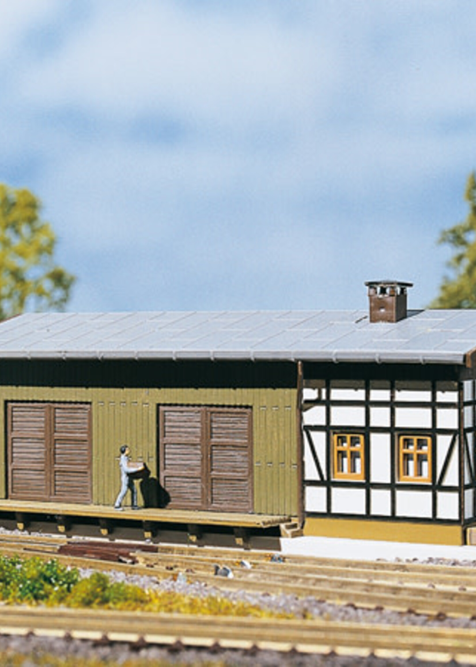Auhagen AU14460 Güterschuppen 175x66x51 mm(N)