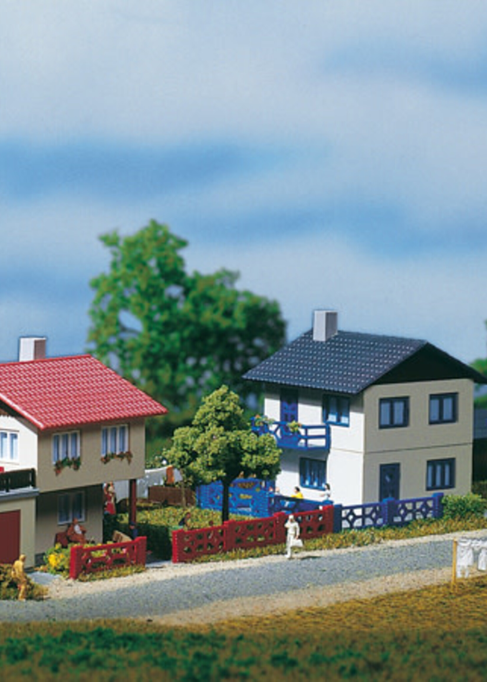 Auhagen AU14462 Vorstadthäuser (N)