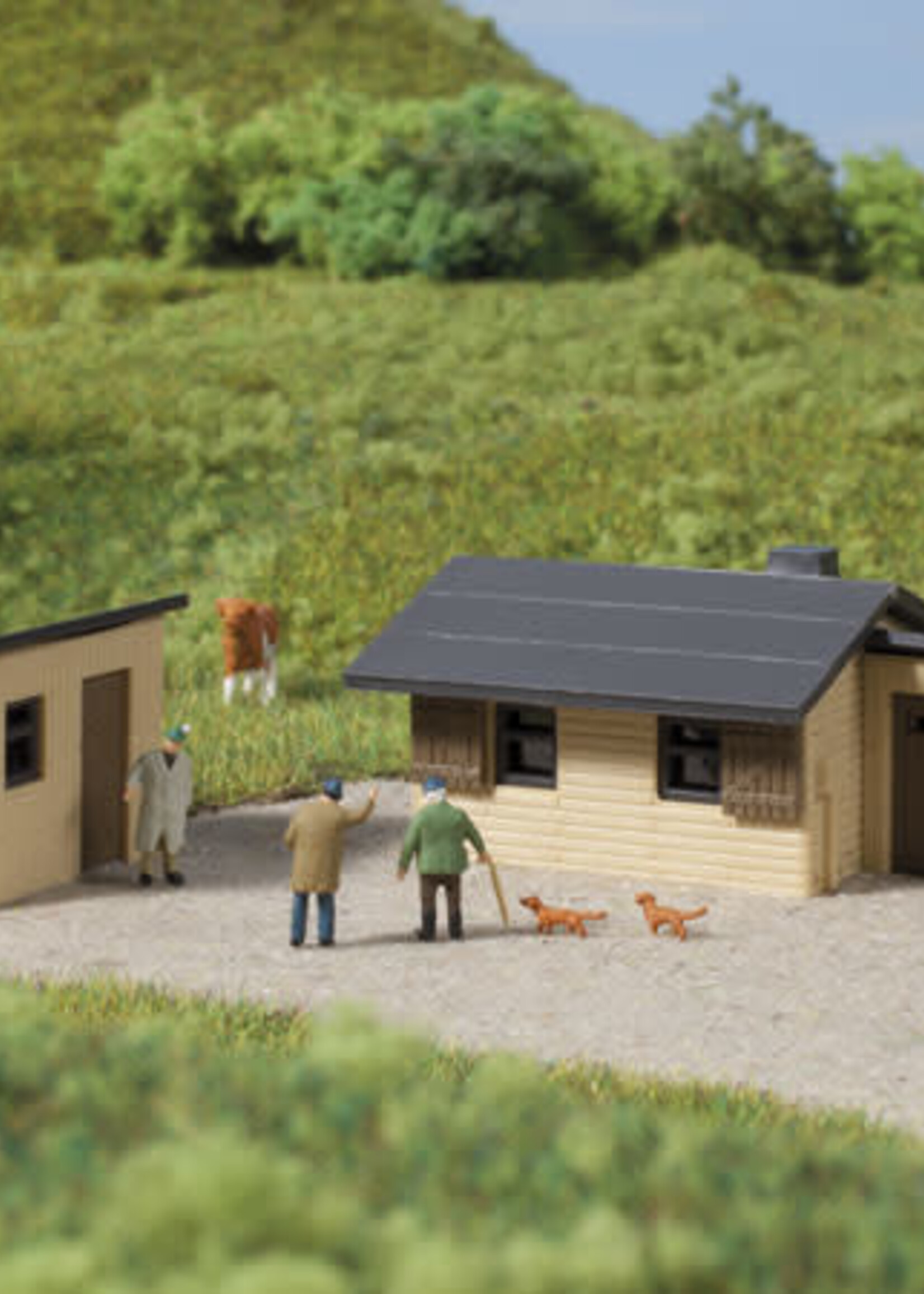 Auhagen AU14474 Schuppen 47x37x23 mm;28x19x20 mm(N)