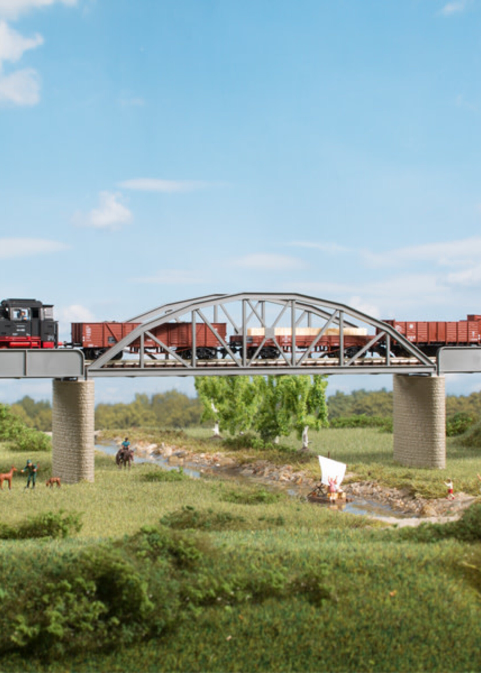 Auhagen AU14483 Stahlbrücke (N)