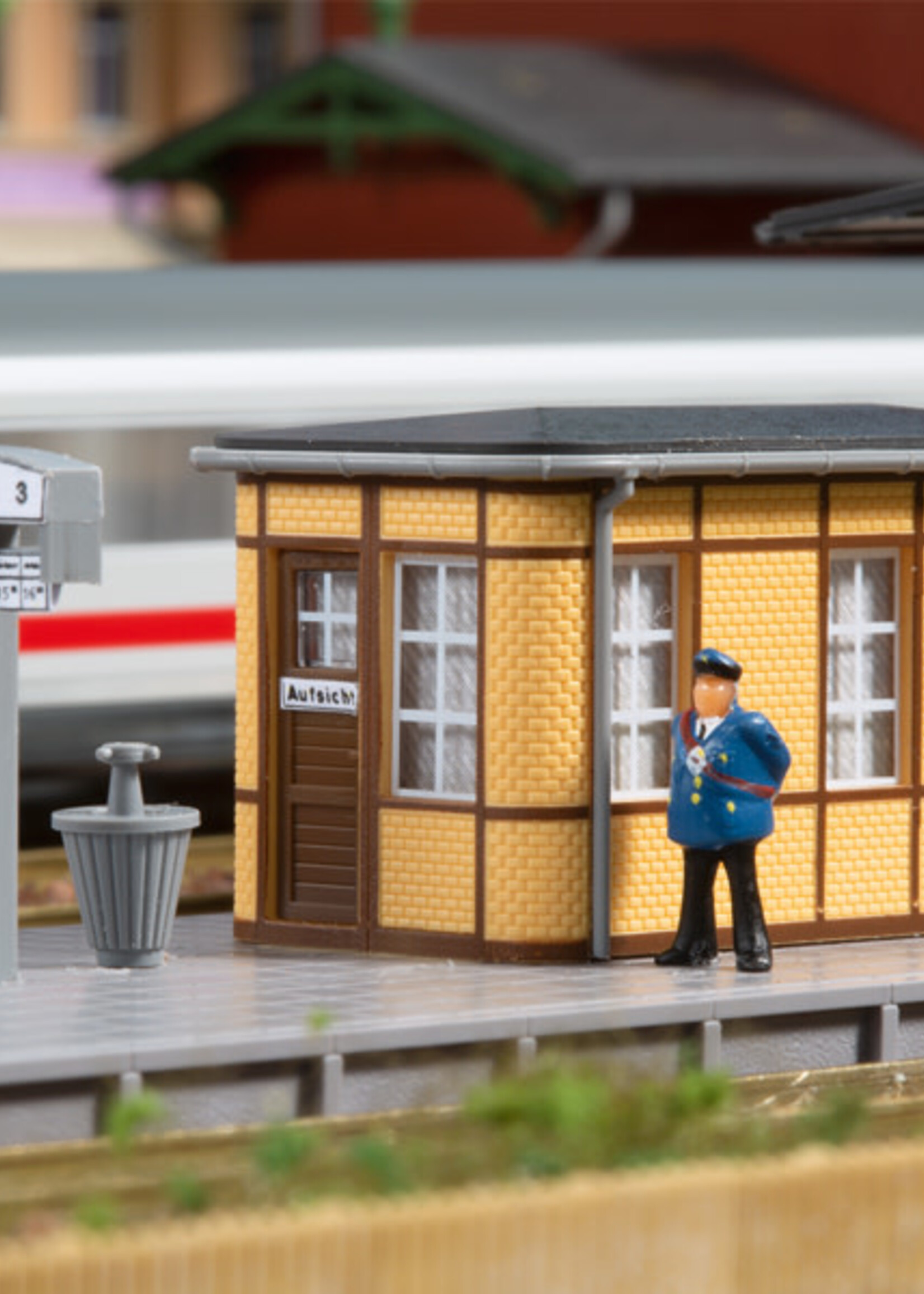 Auhagen AU14484 Bahnhofsausstattung (N)