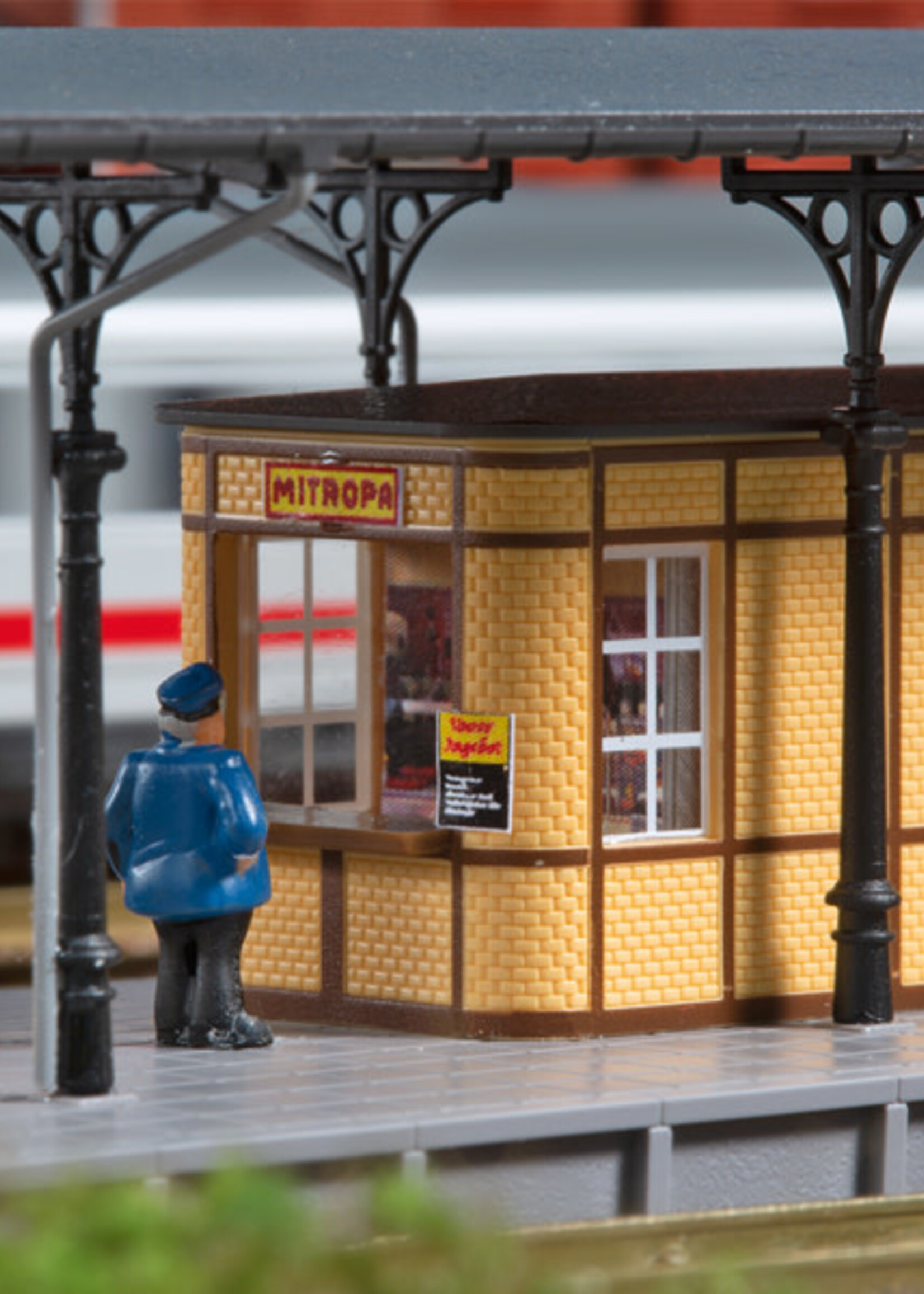 Auhagen AU14484 Bahnhofsausstattung (N)