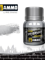 AMMO MIG AMMO MIG 0622 DRYBRUSH GUN METAL JAR 40ML