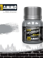 AMMO MIG AMMO MIG 0602 DRYBRUSH MEDIUM GREY JAR 40ML