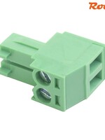 ROCO 96321 Anschlussklemme RM3,5 2-polig grün für Z21