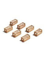 N-Train N-TRAIN 211024 N 6 houten bakken en 2 picknicktafels