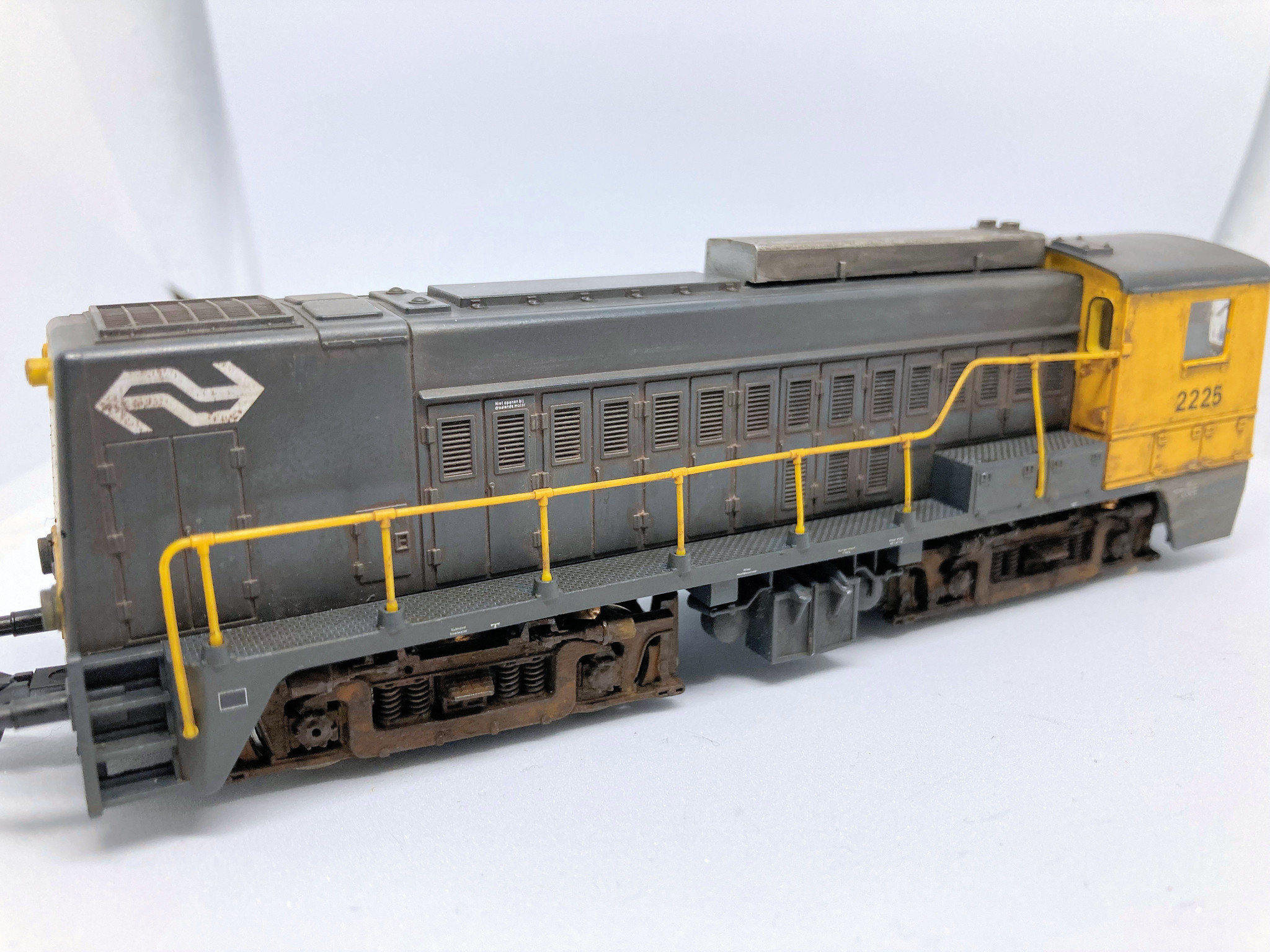 DTS Workshop Basis Weathering - Treinen