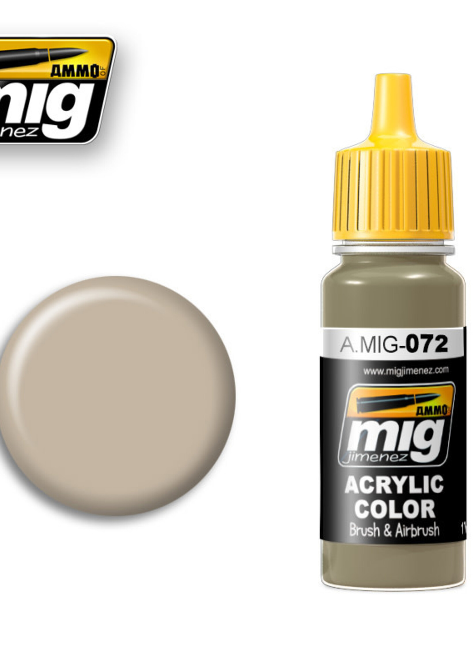 AMMO MIG AMMO MIG 0072 DUST JAR 17ML