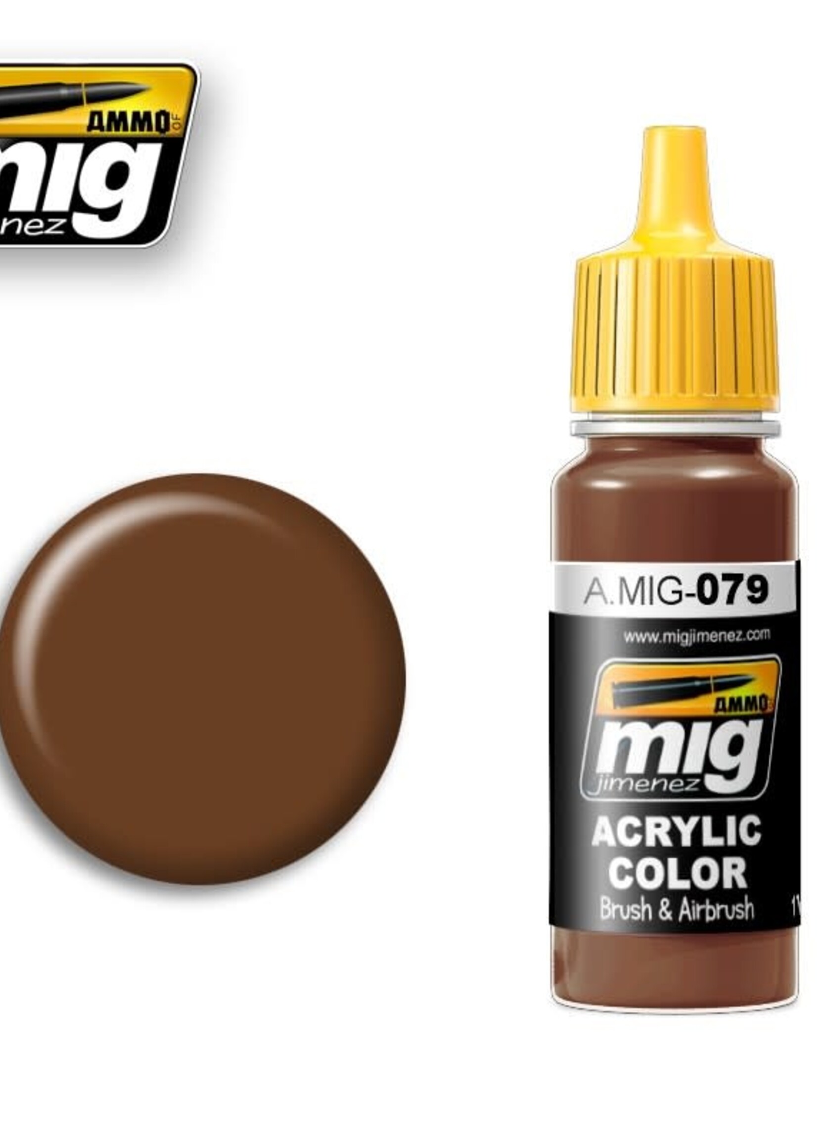 AMMO MIG AMMO MIG 0079 CLAY BROWN JAR 17ML