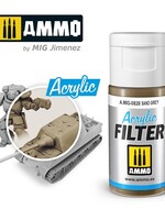 AMMO MIG AMMO MIG 0828 ACRYLIC FILTER SAND GREY JAR 15 ML (5/21) *