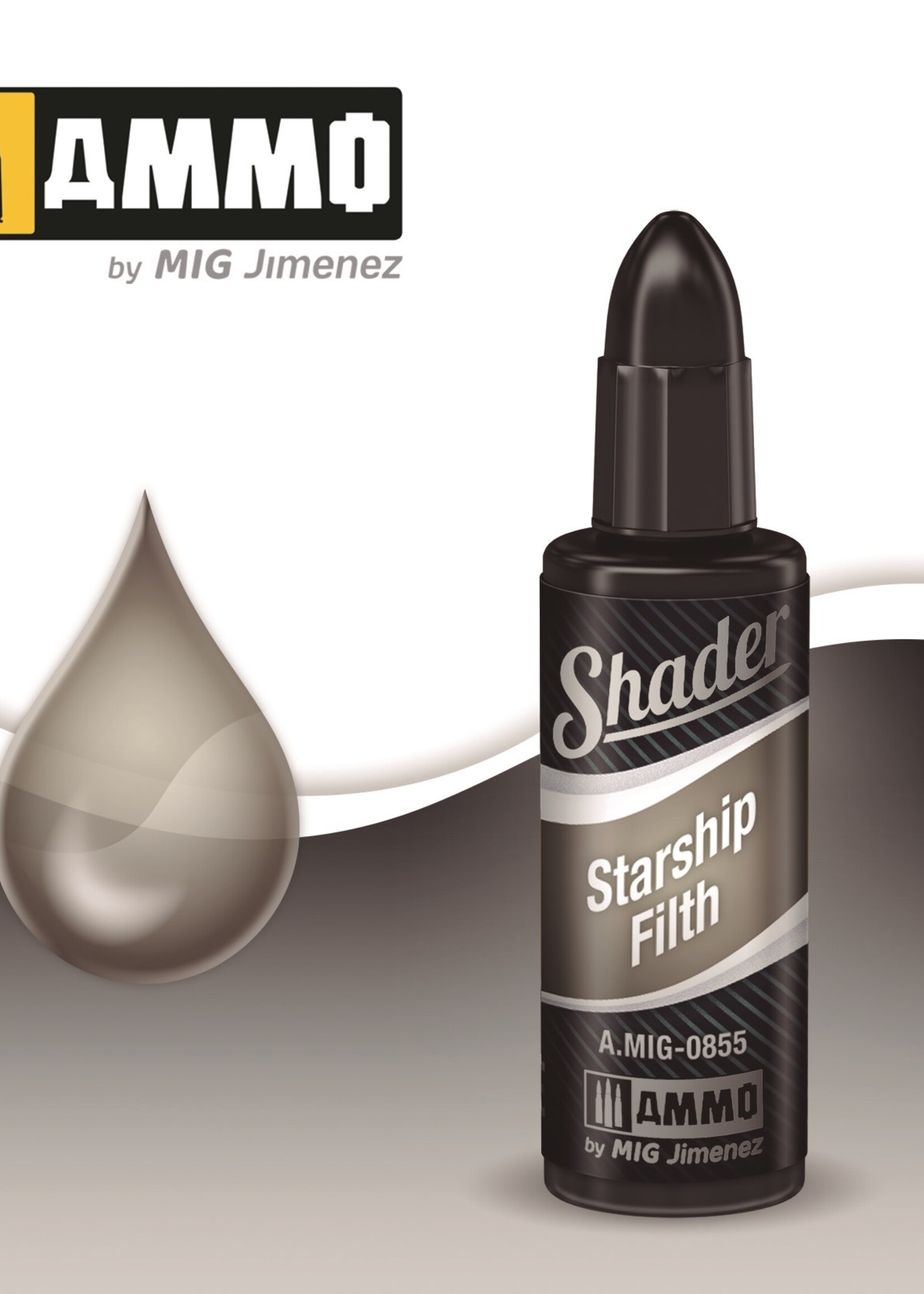 AMMO MIG AMMO MIG 0855 SHADERS STARSHIP FILTH JAR 10ML
