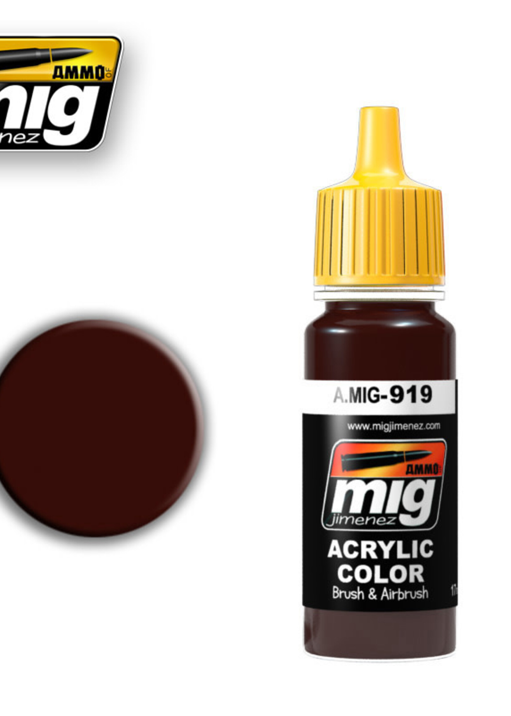 AMMO MIG AMMO MIG 0919 RED PRIMER DARK BASE JAR 17ML