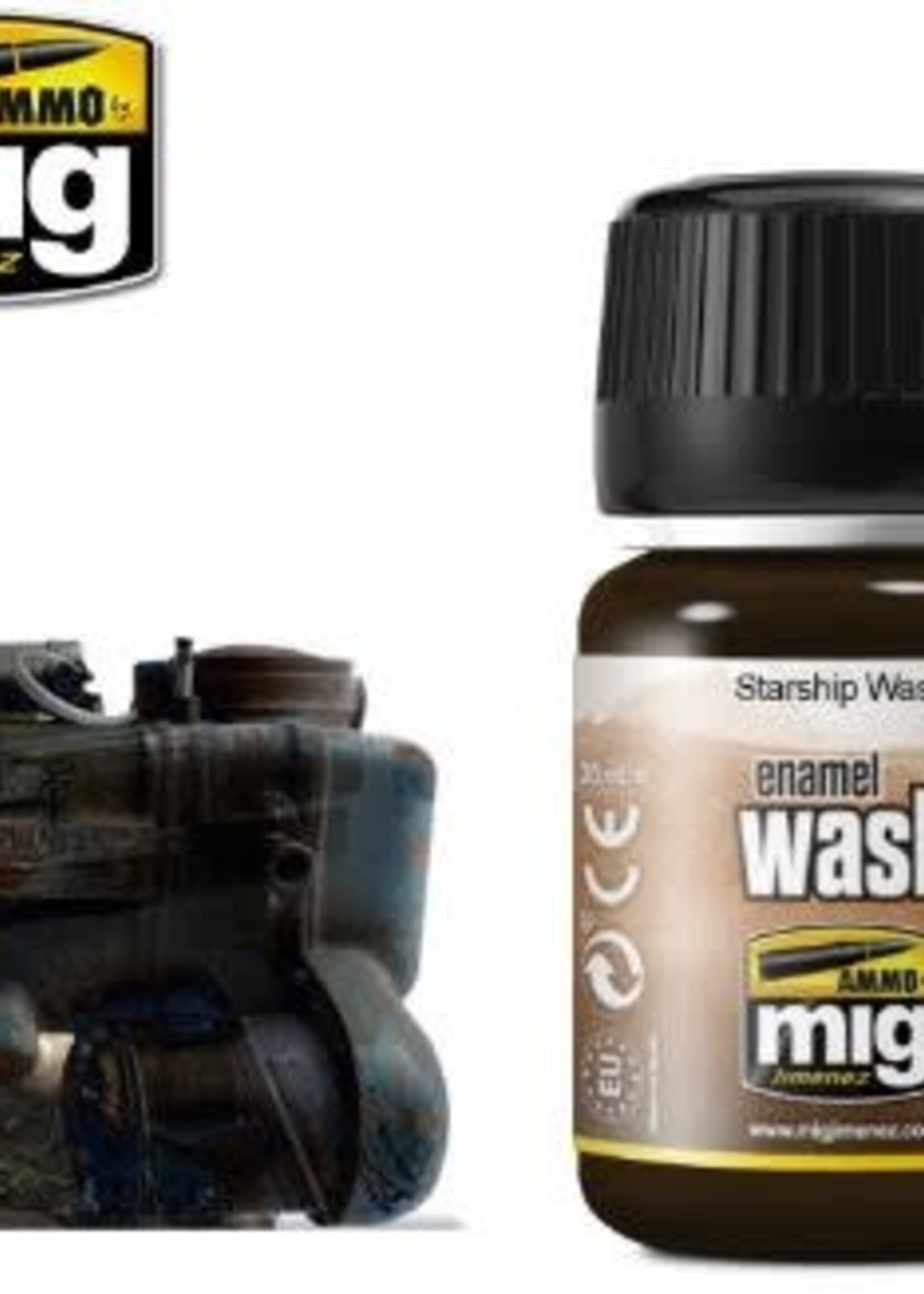 AMMO MIG AMMO MIG 1009 WASH STARSHIP JAR 35 ML