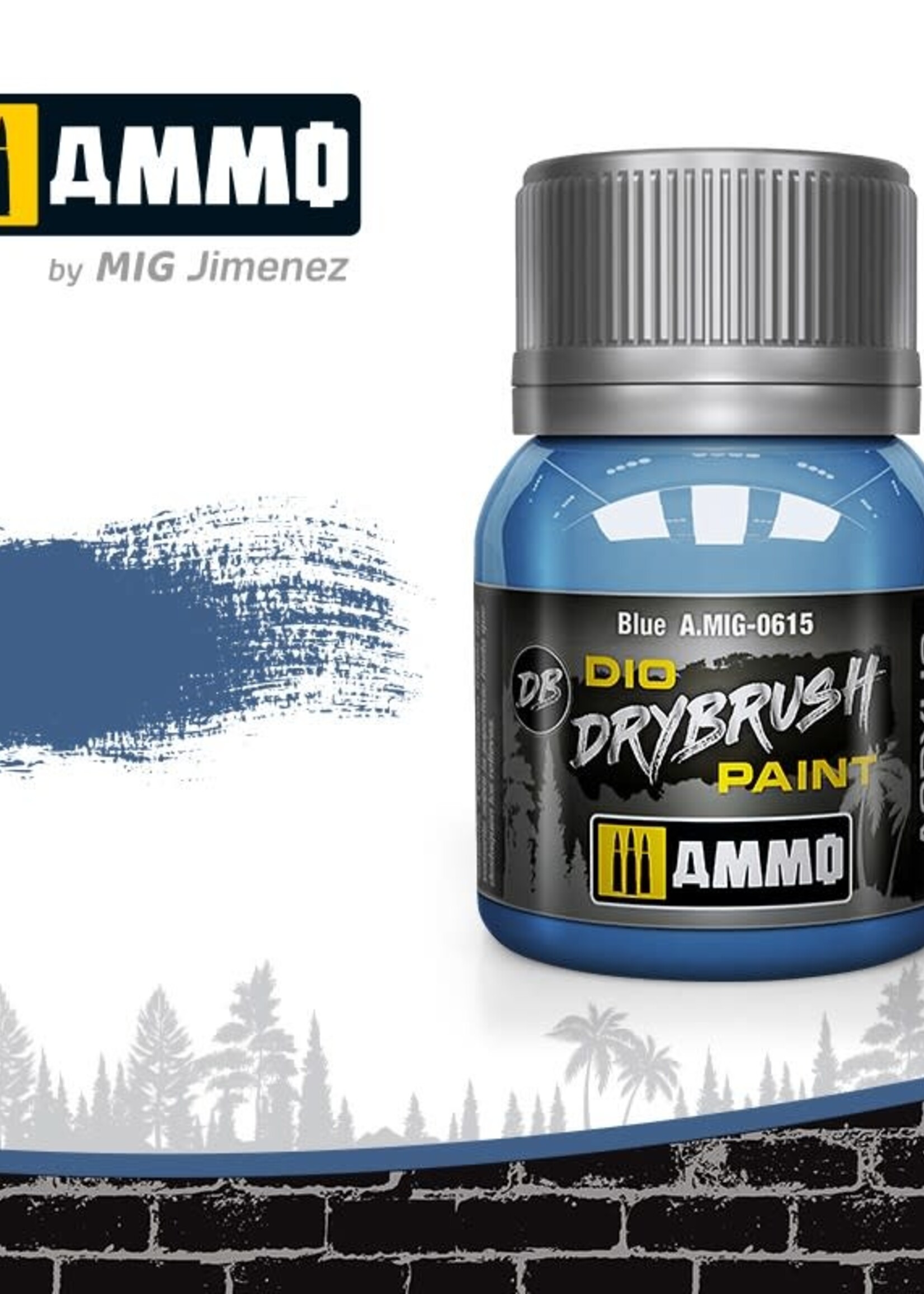 AMMO MIG AMMO MIG 0615 DRYBRUSH BLUE JAR 40ML