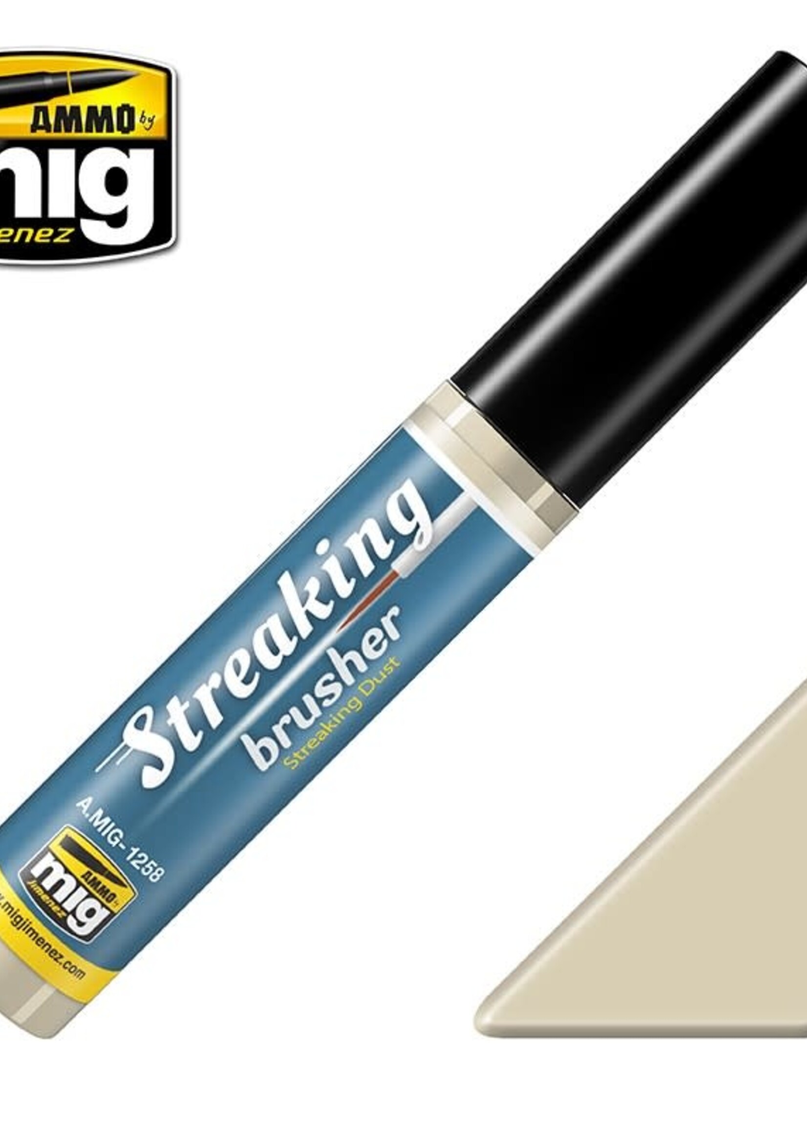 AMMO MIG AMMO MIG 1258 STREAKINGBRUSHER STREAKING DUST JAR 10 ML