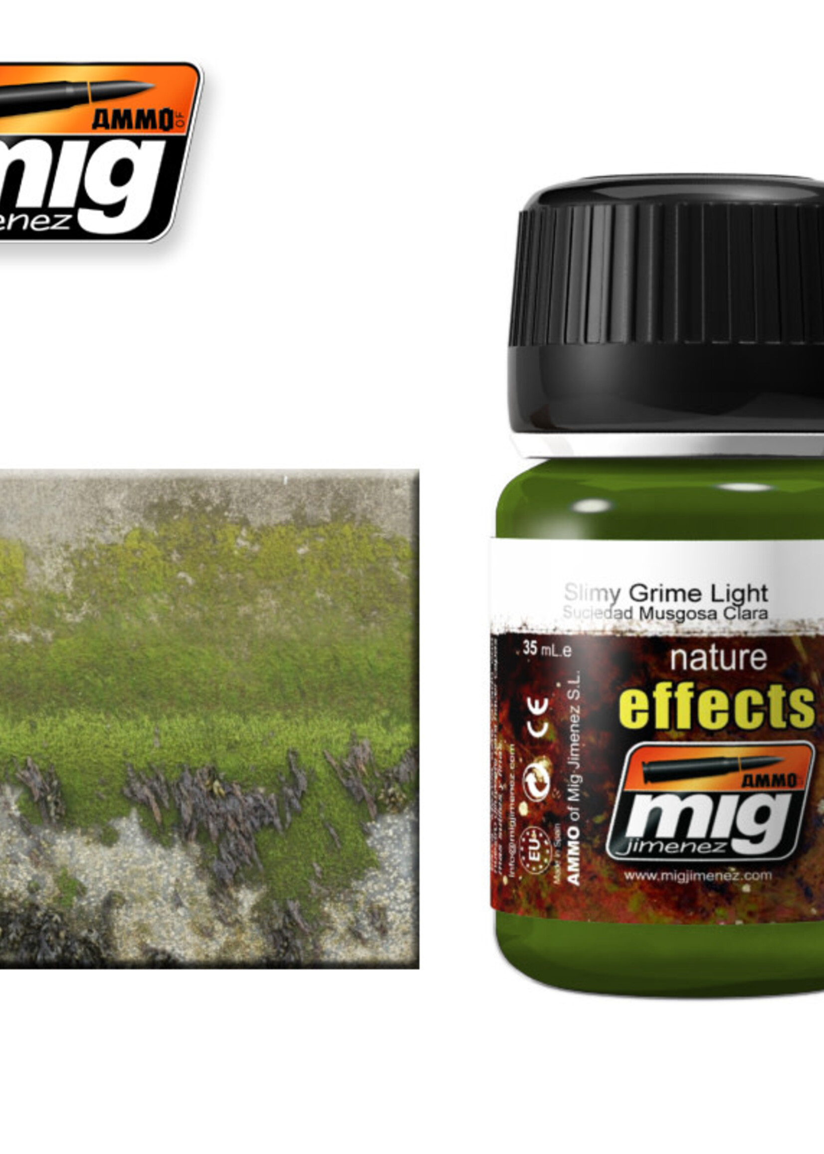 AMMO MIG AMMO MIG 1411 SLIMY GRIME LIGHT JAR 35 ML