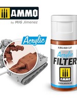 AMMO MIG AMMO MIG 0820 ACRYLIC FILTER CLAY JAR 15 ML (5/21) *
