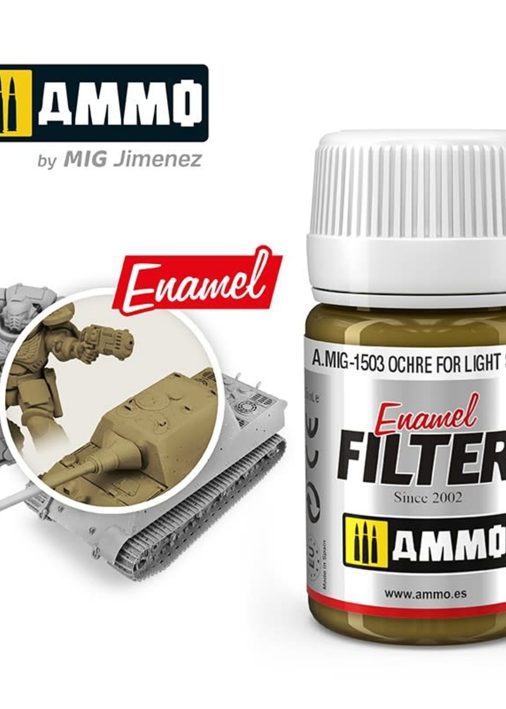 AMMO MIG AMMO MIG 1503 OCHRE FOR LIGHT SAND JAR 35 ML