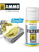 AMMO MIG AMMO MIG 0825 ACRYLIC FILTER YELLOW JAR 15 ML (5/21) *